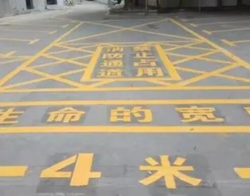 古塔仓库划线